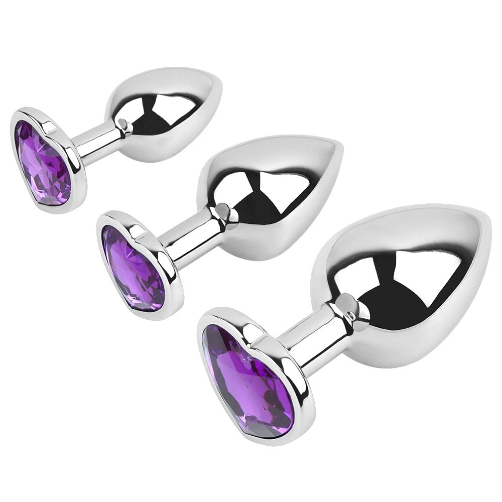 AS - 1988 Anal Plug 3pcs/set - Lovetoys wholesales shop