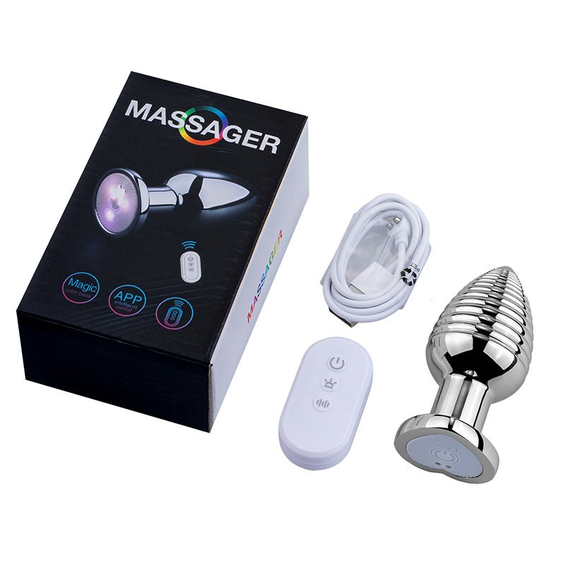 AS - 2079 App control stainless anal plug - Lovetoys wholesales shop