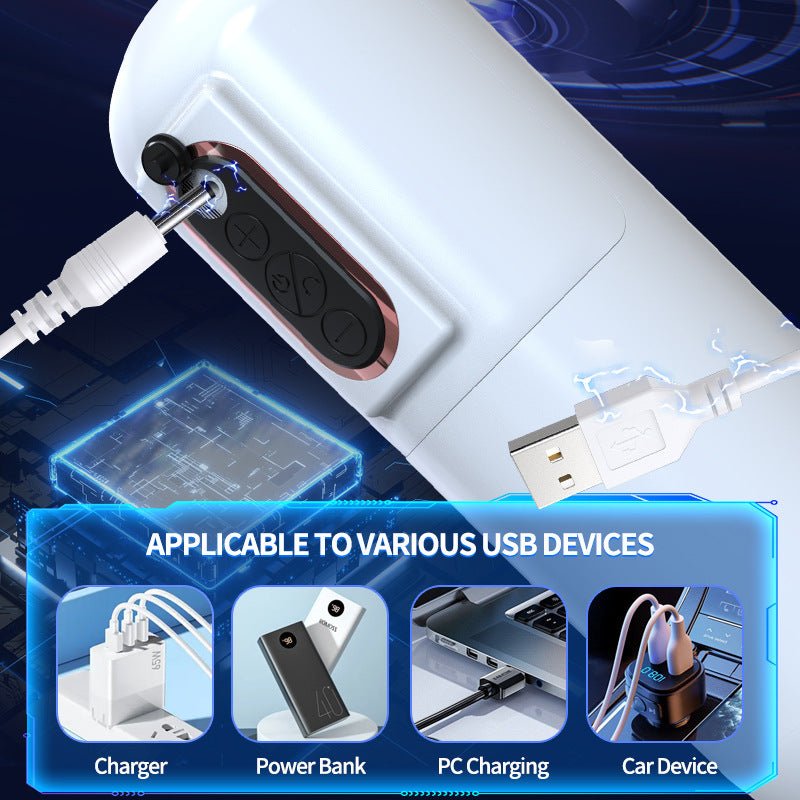 AS - 2086 Telescopic Pronunciation Airplane Cup Male Masturbator - Lovetoys wholesales shop