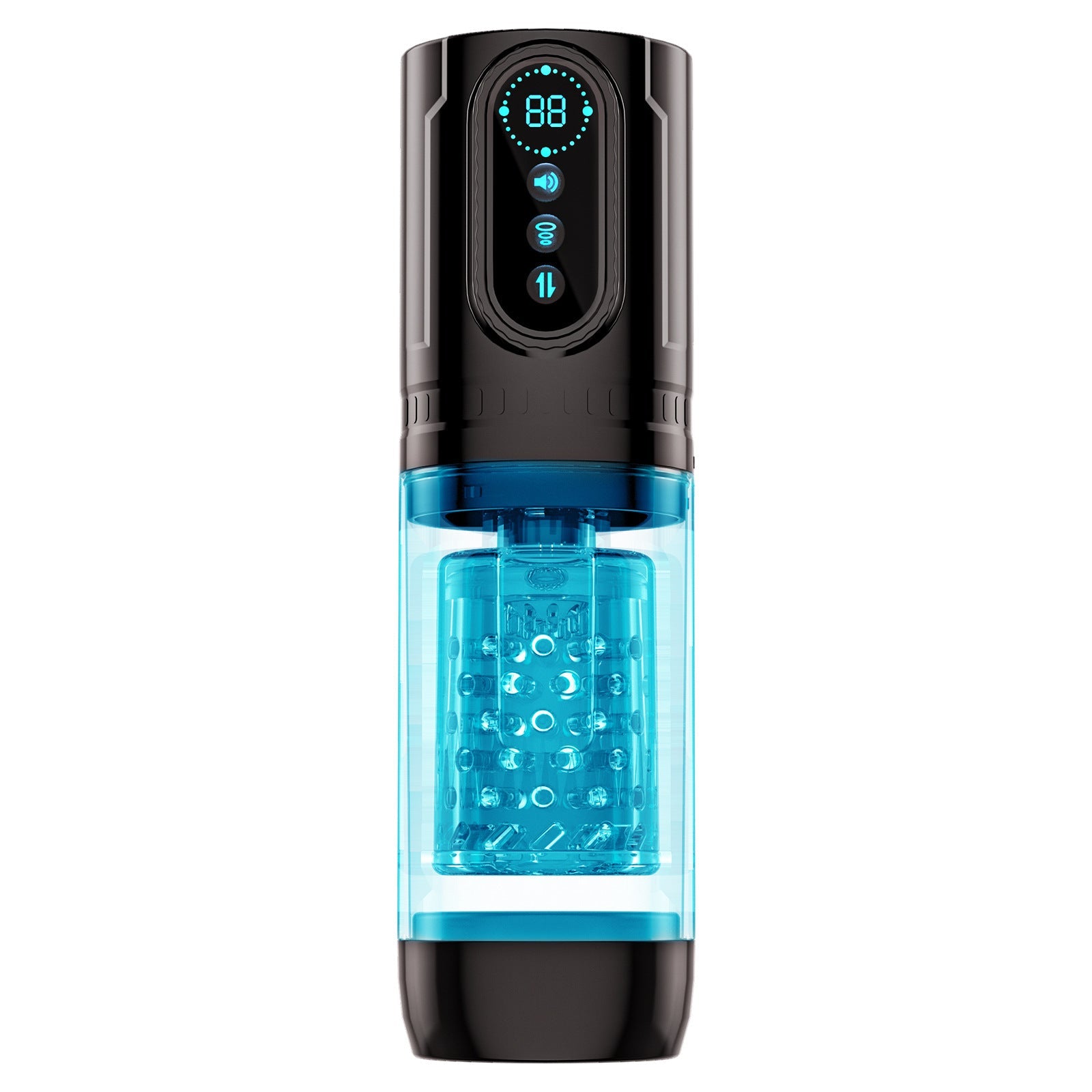 AS - 2088 Airplane cup telescopic rotating sucking male masturbator - Lovetoys wholesales shop