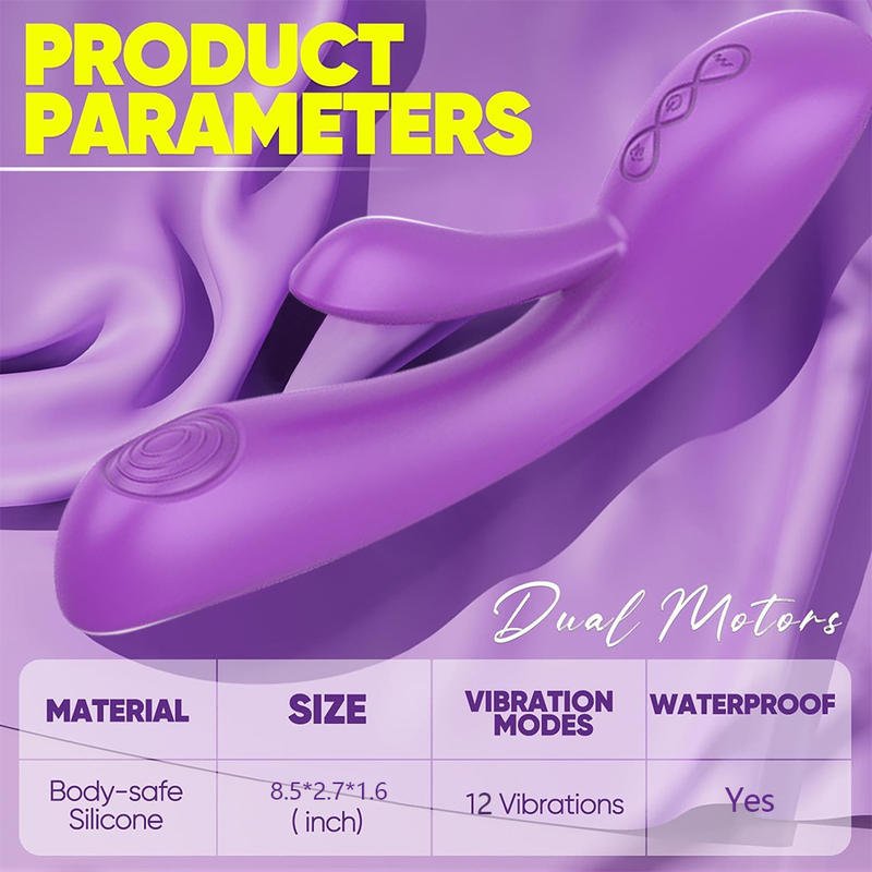 AV Rod Masturbator Vibrator Double Head Massage Vibrator - Lovetoys wholesales shop