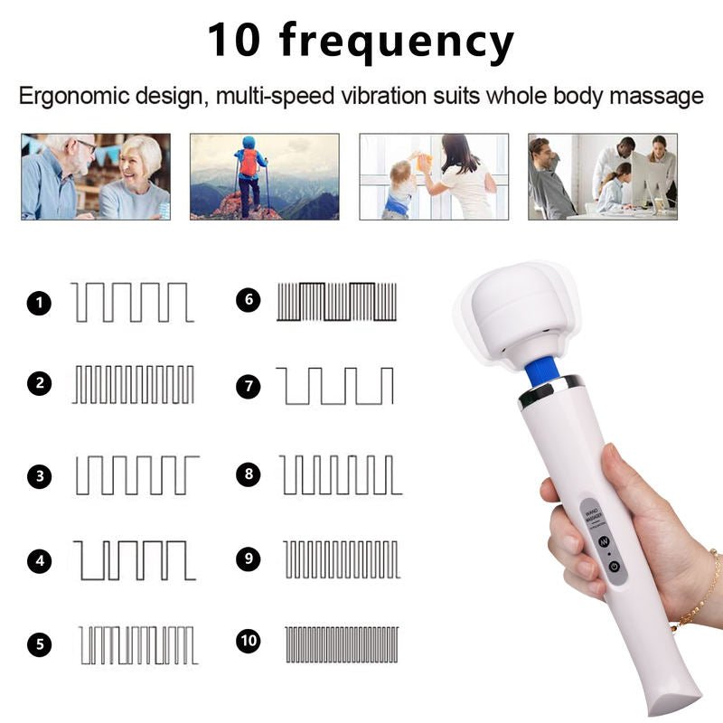 AV Sex High Speed Vibrator for Woman Sex Toy Vibrator Wand - Lovetoys wholesales shop