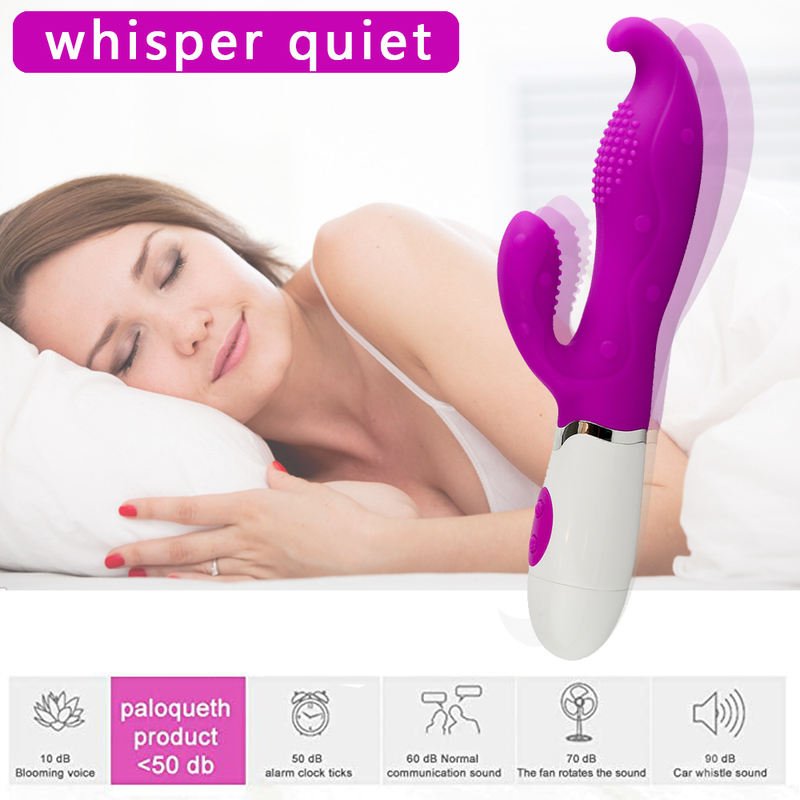 Battery Powered Vibrators 2 AA Batteries Rabbit Vibrator Women Sex Toys - Lovetoys wholesales shop