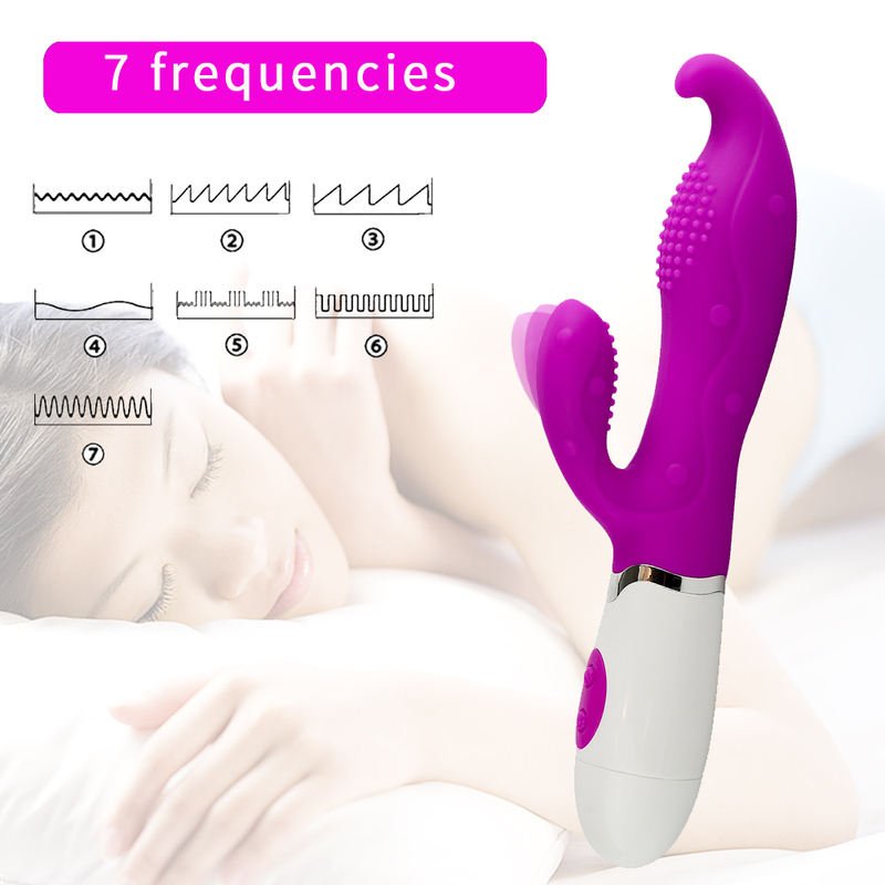 Battery Powered Vibrators 2 AA Batteries Rabbit Vibrator Women Sex Toys - Lovetoys wholesales shop