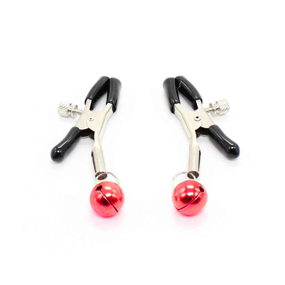 BDSM Nipple Clamps with Colorful Bell - Lovetoys wholesales shop