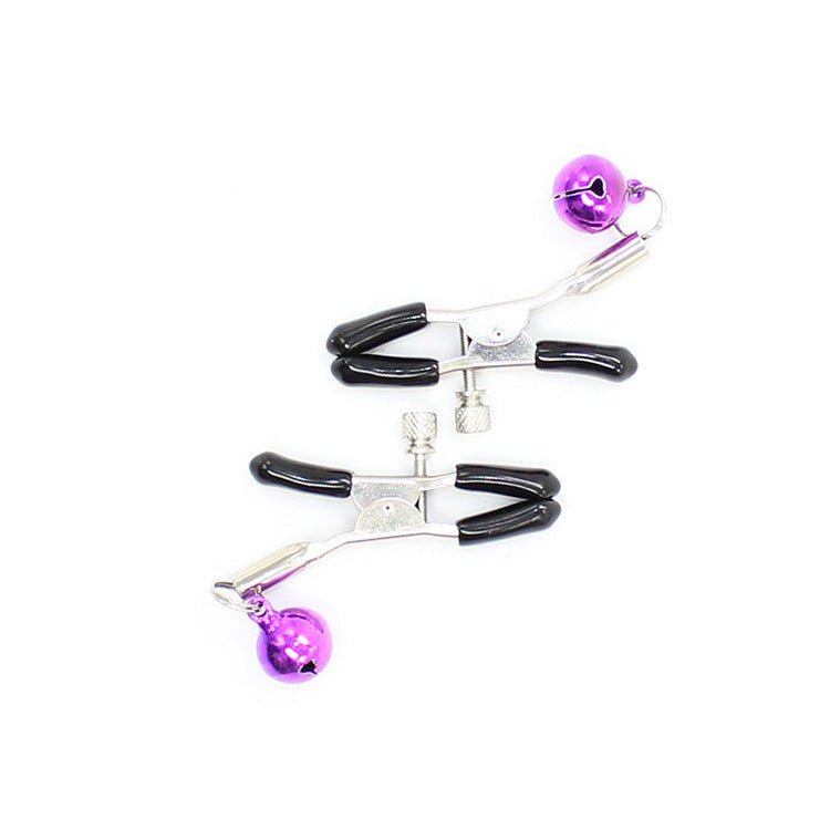 BDSM Nipple Clamps with Colorful Bell - Lovetoys wholesales shop