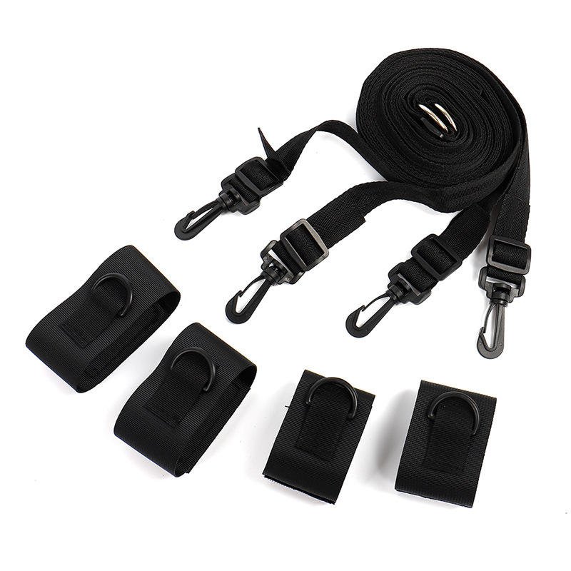 BDSM Sex Aids Kit Slave Leg Strap Split Leg Bondage Binding Strap on Bed - Lovetoys wholesales shop