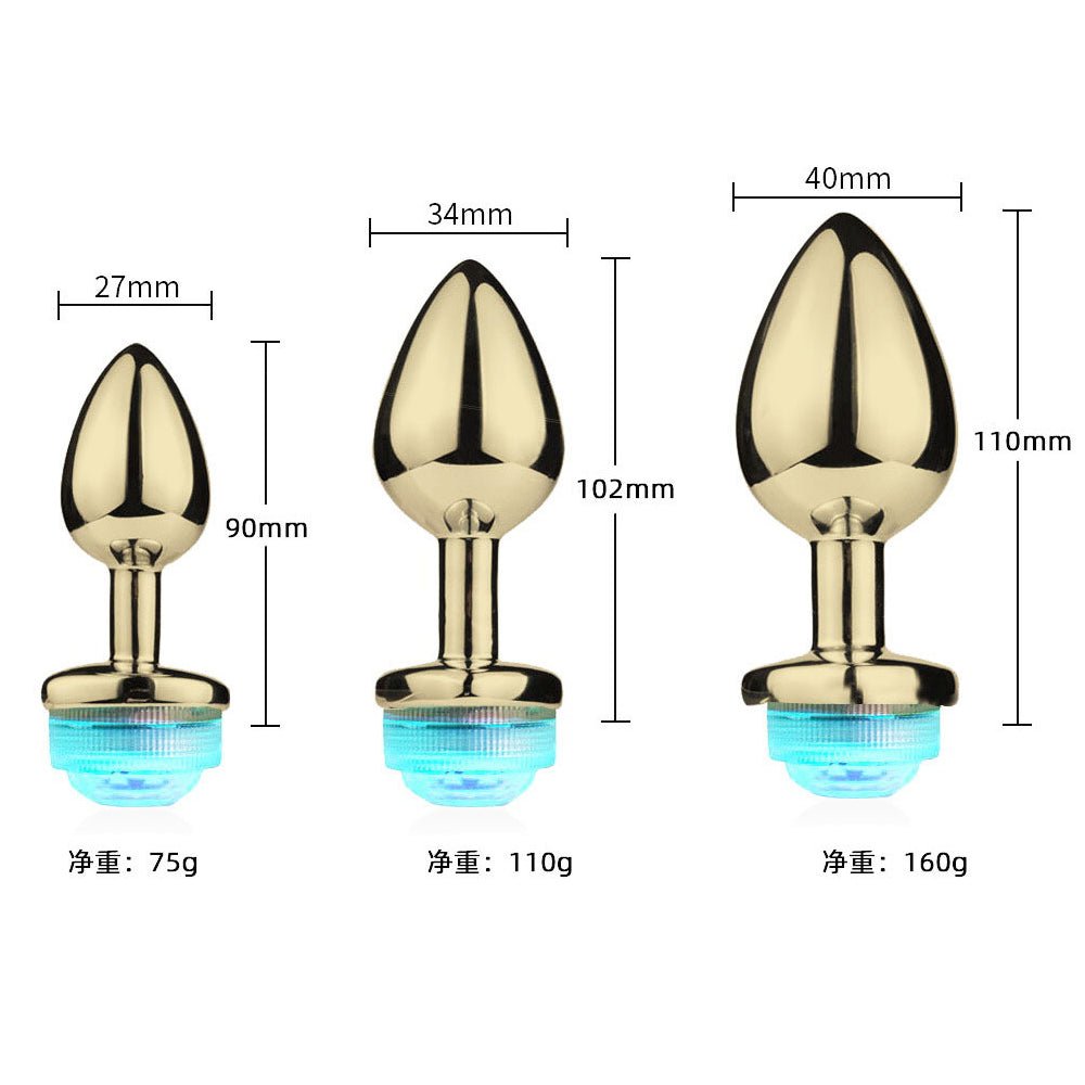 bdsm sex toys LED Light Up Anal Plug - Lovetoys wholesales shop