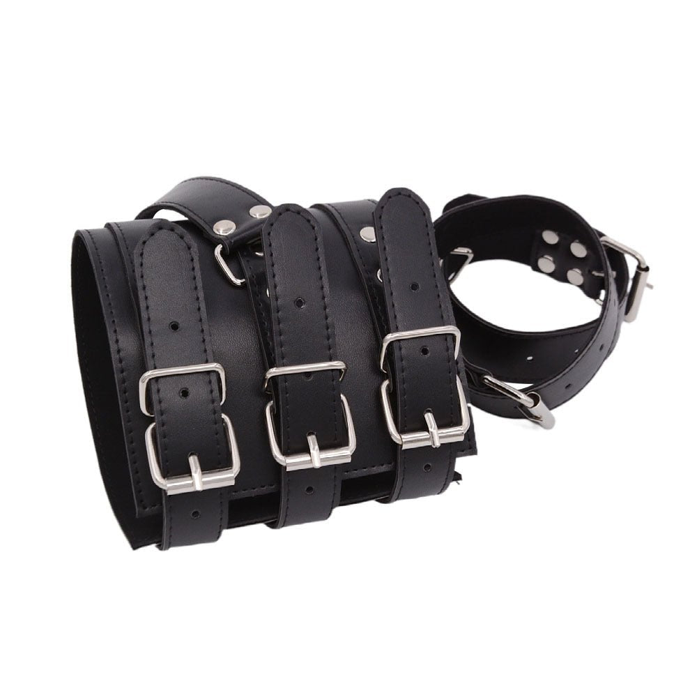 BDSM Tie In Wrist Muff Cuffs - Lovetoys wholesales shop