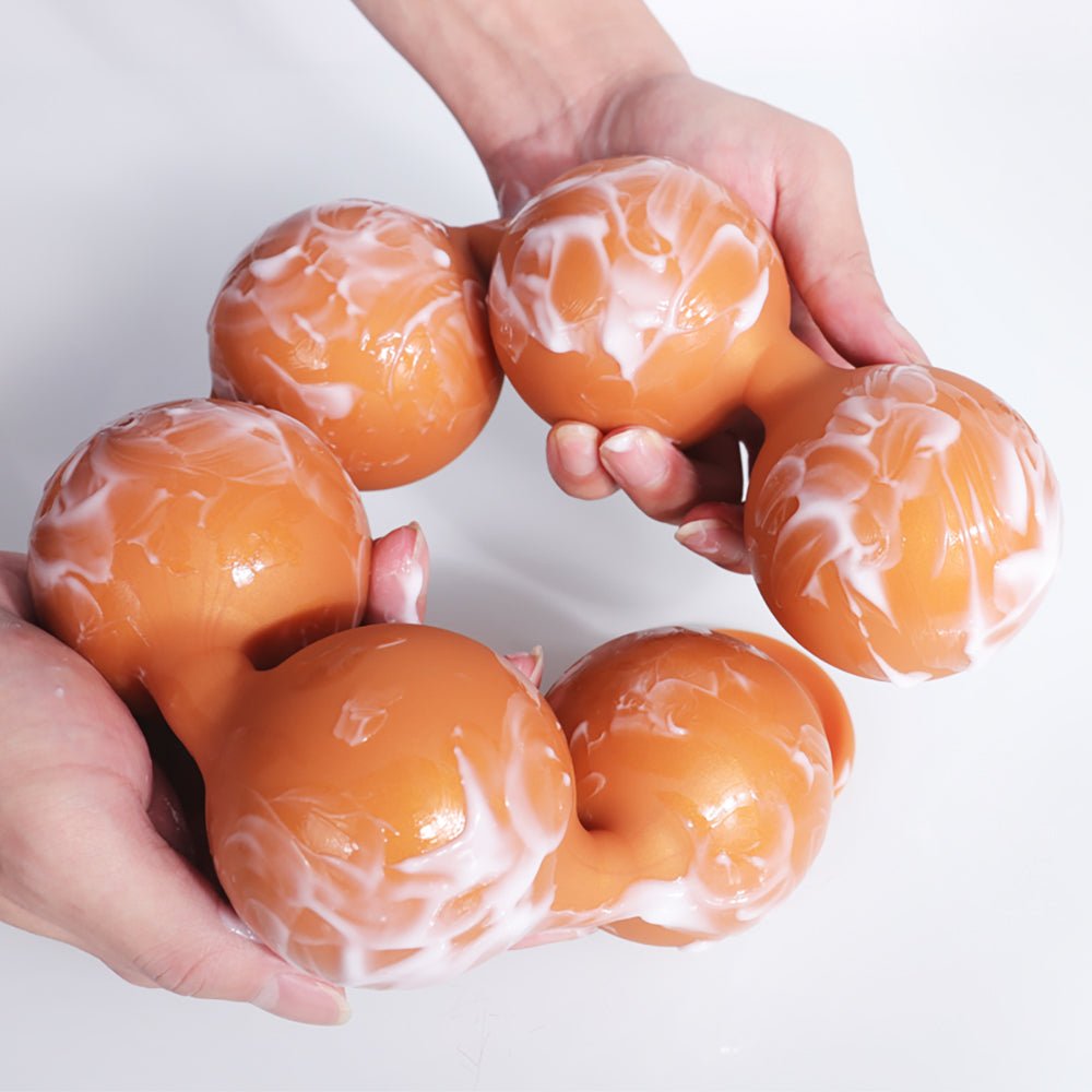 Bead anal plug Anus Dilator Butt Plug with Suction - Lovetoys wholesales shop