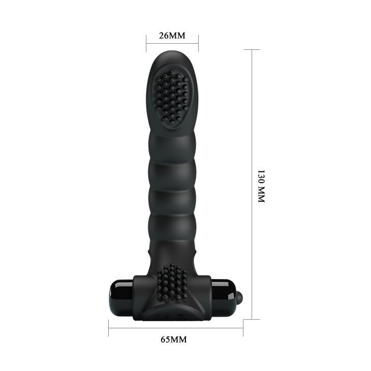 BI - 014707 Women's Intimacy Silicone Finger Vibrator - Lovetoys wholesales shop