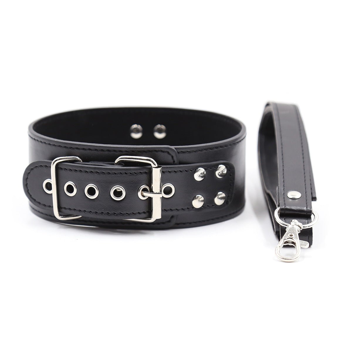Binding flirting leather neck cover collar - Lovetoys wholesales shop