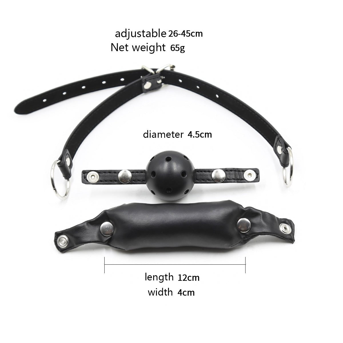 Bit And Ball Mouth Gag - Lovetoys wholesales shop