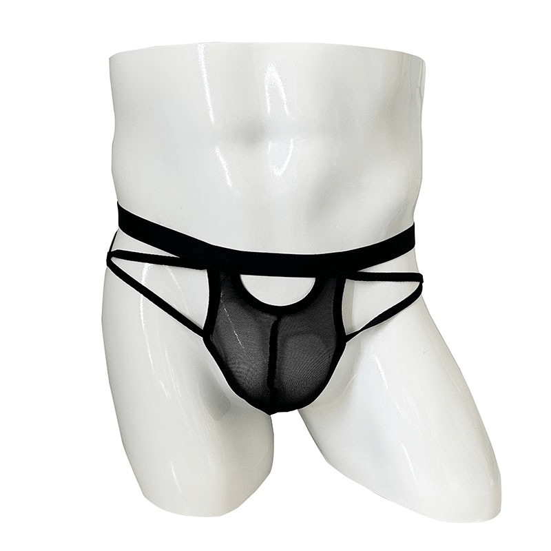 Black Men's Mesh Faux Panties Underwear - Lovetoys wholesales shop