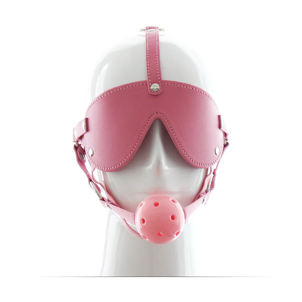 Blindfold With Breathable Ball Gag - Lovetoys wholesales shop
