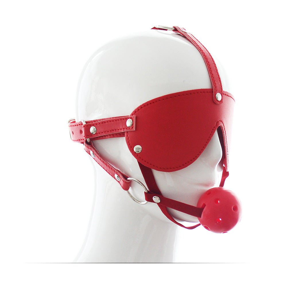 Blindfold With Breathable Ball Gag - Lovetoys wholesales shop