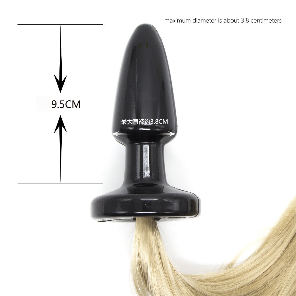 Blondie Pony Tail Butt Plug - Lovetoys wholesales shop