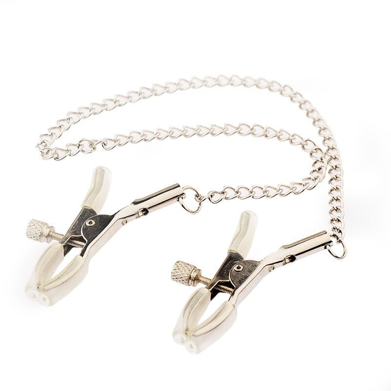 Bondage Adjustable Nipple Clamps - Lovetoys wholesales shop