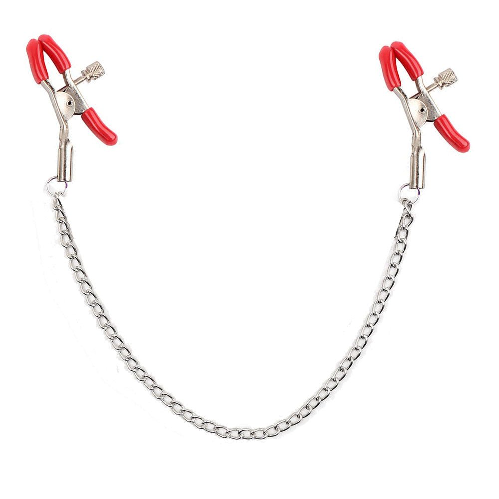 Bondage Adjustable Nipple Clamps - Lovetoys wholesales shop