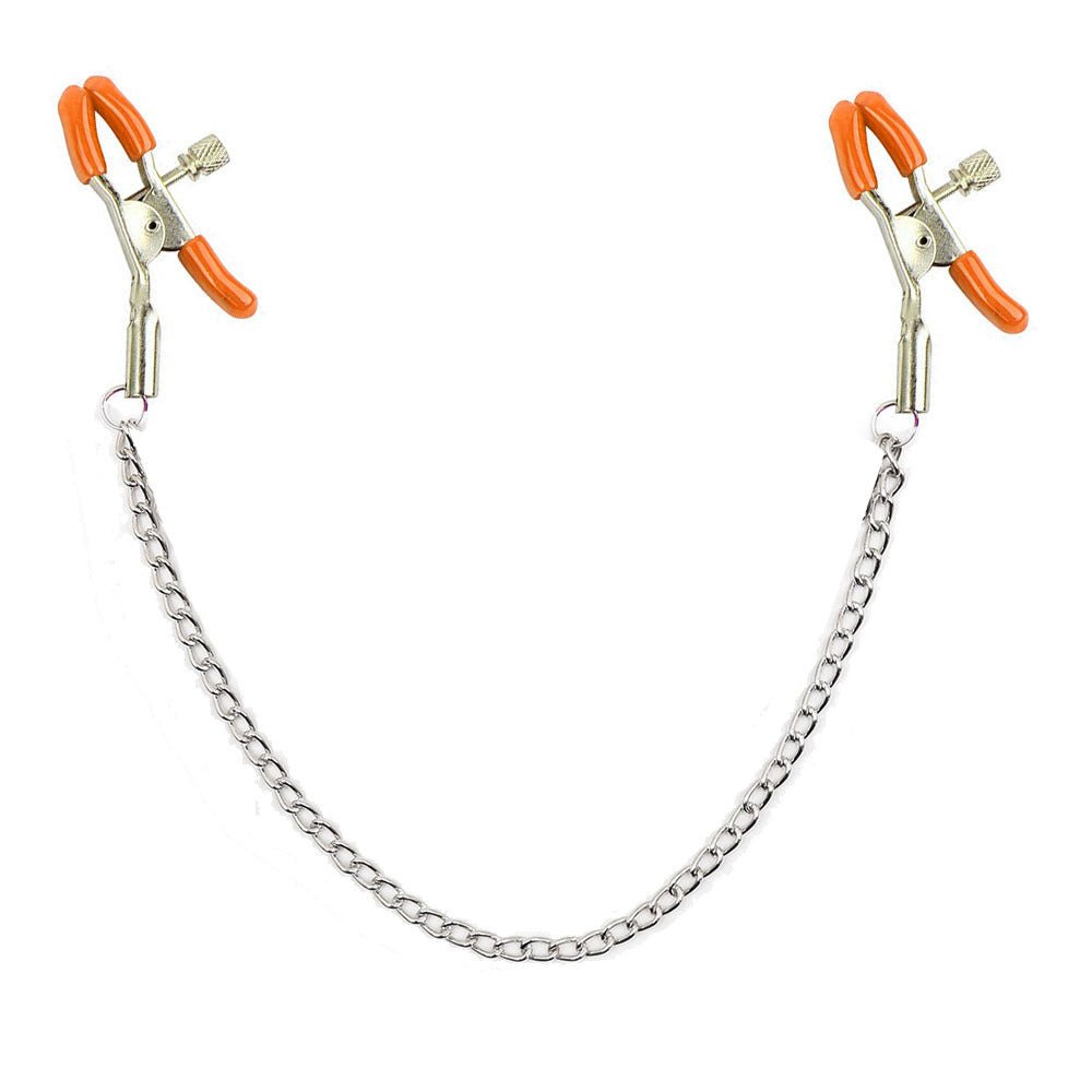 Bondage Adjustable Nipple Clamps - Lovetoys wholesales shop