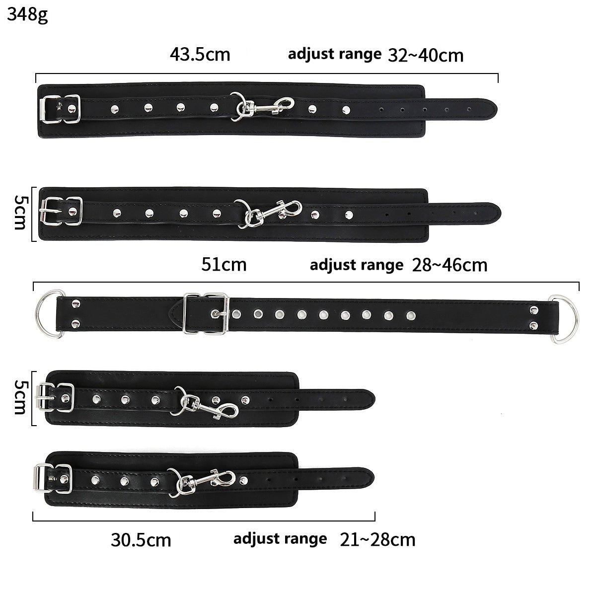 Bondage Back Bicep Cuff - Lovetoys wholesales shop