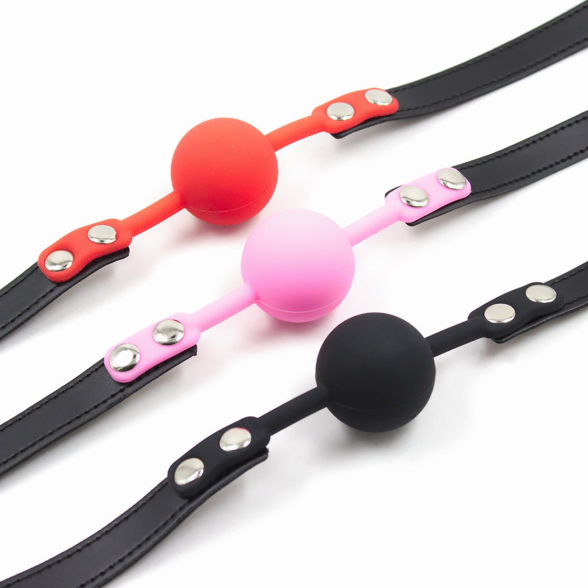 Bondage Boutique Intermediate Silicone Ball Gag - Lovetoys wholesales shop
