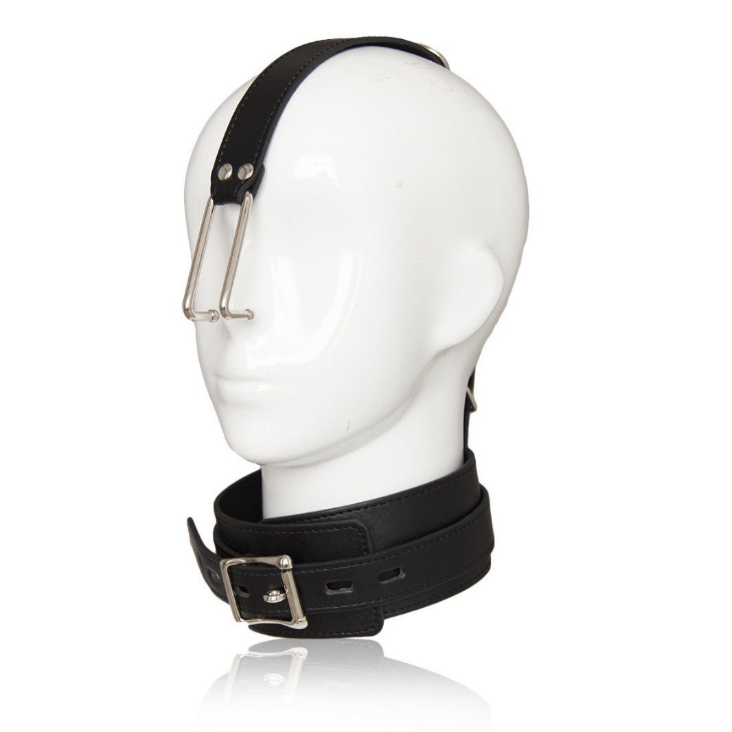 Bondage Collar With Nose Hook - Lovetoys wholesales shop