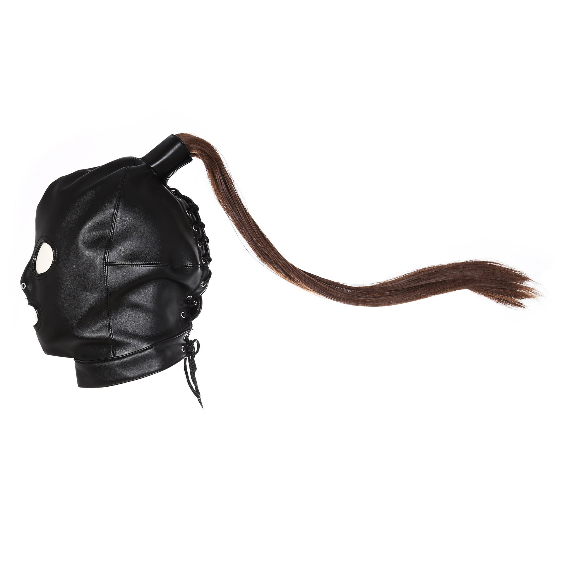 Bondage Hood With Wig - Lovetoys wholesales shop