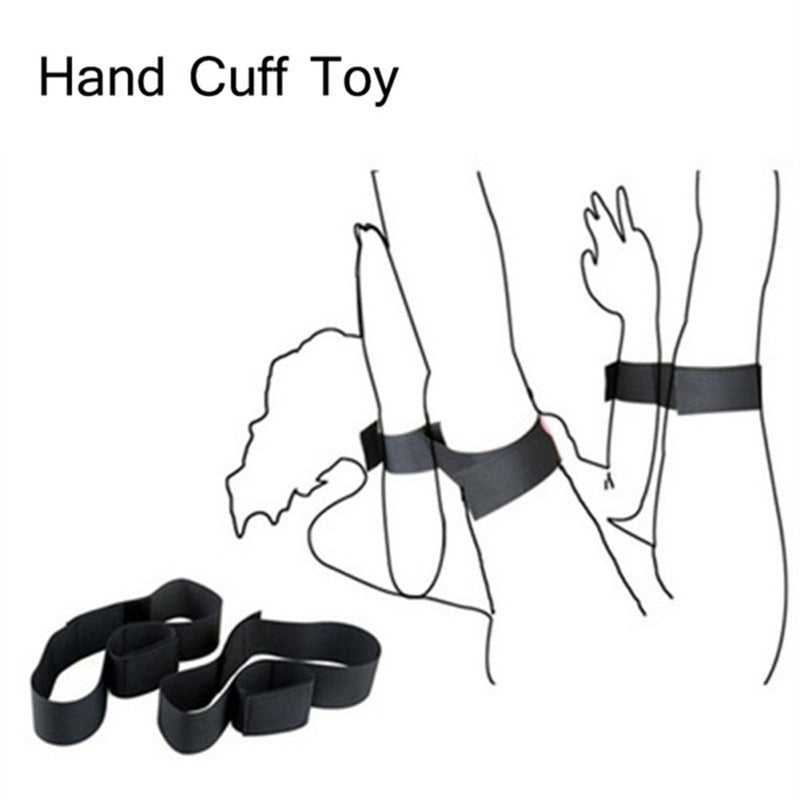 Bondage Wrist to Thigh Restraints - Lovetoys wholesales shop