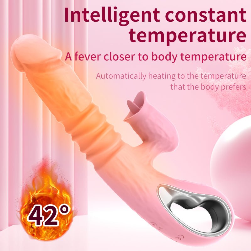 Clit Licking Stretch Vibrator - Lovetoys wholesales shop