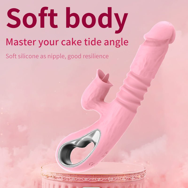 Clit Licking Stretch Vibrator - Lovetoys wholesales shop