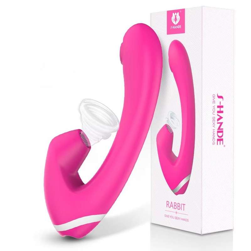Clit Nipple Suckers Vibrator Sex Toys Vibrating Nipple Vagina Suction Cup G - Spot Vibrator - Lovetoys wholesales shop