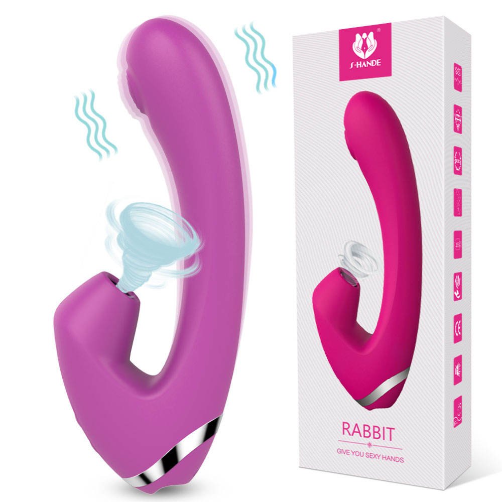 Clit Nipple Suckers Vibrator Sex Toys Vibrating Nipple Vagina Suction Cup G - Spot Vibrator - Lovetoys wholesales shop