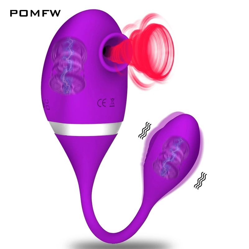 Clit Sucker Clitoris Stimulator Vibrating Love Egg Intimate Women Sex Toys Vibrator - Lovetoys wholesales shop