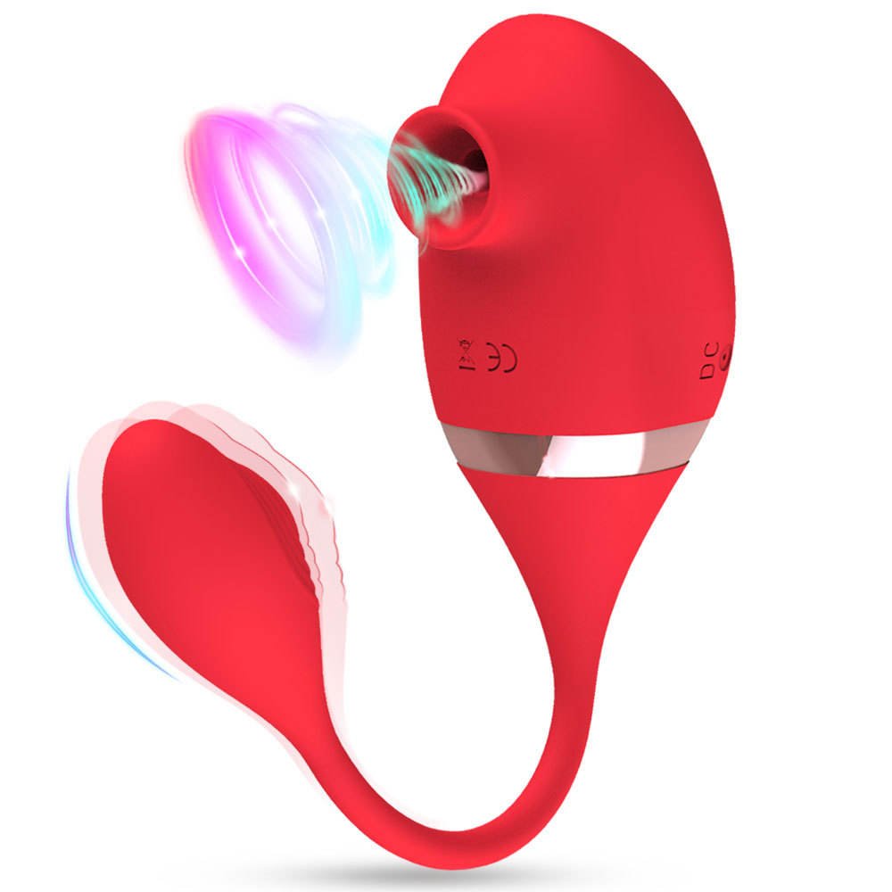 Clit Sucker Clitoris Stimulator Vibrating Love Egg Intimate Women Sex Toys Vibrator - Lovetoys wholesales shop