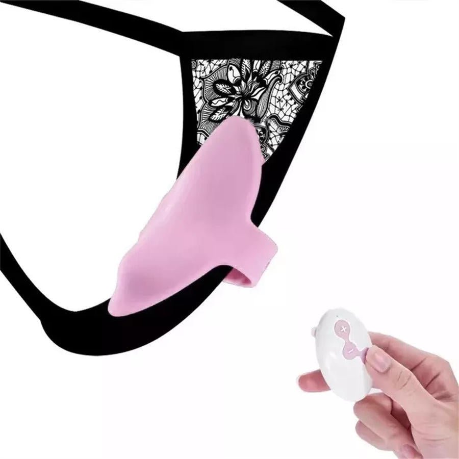 Clitoral Stimulator Wearable Panties Vibrating Women Sex Toys Butterfly Vibrator - Lovetoys wholesales shop