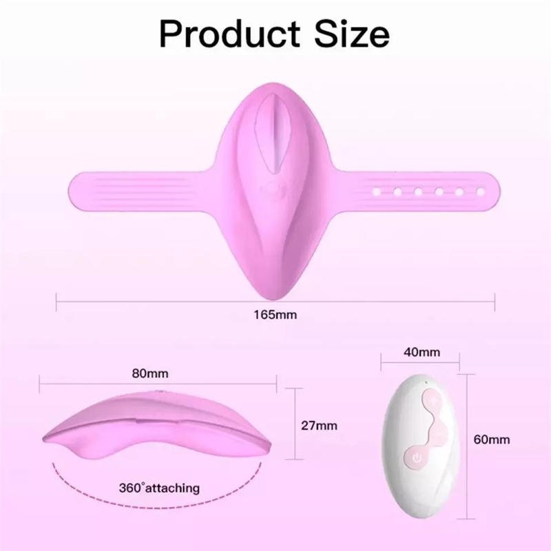 Clitoral Stimulator Wearable Panties Vibrating Women Sex Toys Butterfly Vibrator - Lovetoys wholesales shop