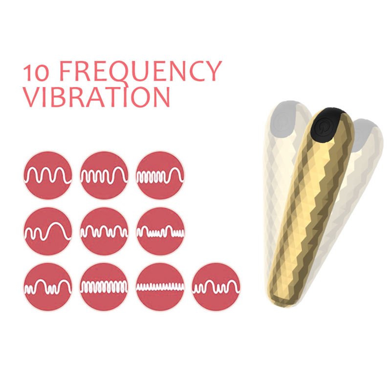 Clitoris Stimulator ABS Silicone Mini Bullet Vibrator - Lovetoys wholesales shop