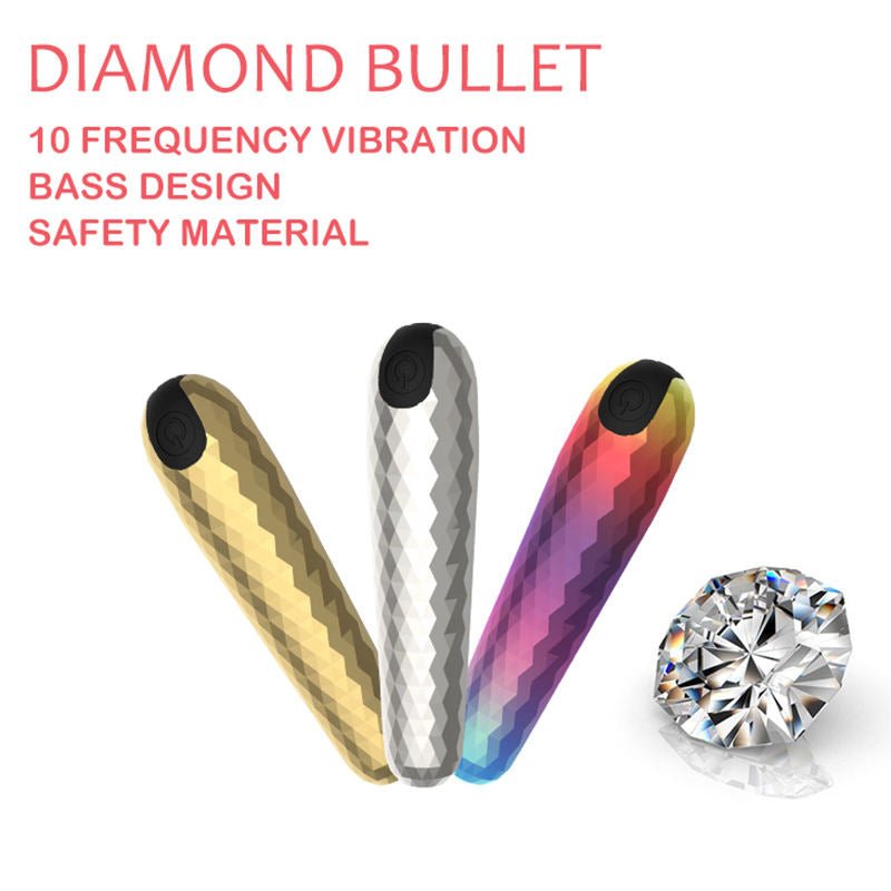 Clitoris Stimulator ABS Silicone Mini Bullet Vibrator - Lovetoys wholesales shop