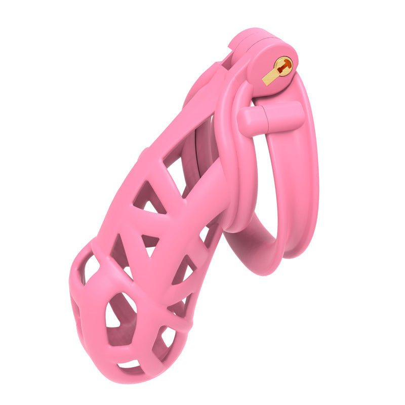 Cobra Chastity Cock Cage - Pink/Gray - Lovetoys wholesales shop