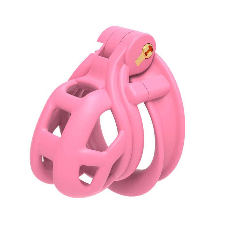 Cobra Chastity Cock Cage - Pink/Gray - Lovetoys wholesales shop