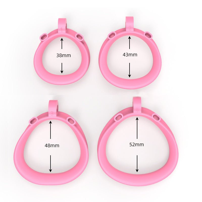 Cobra Chastity Cock Cage - Pink/Gray - Lovetoys wholesales shop