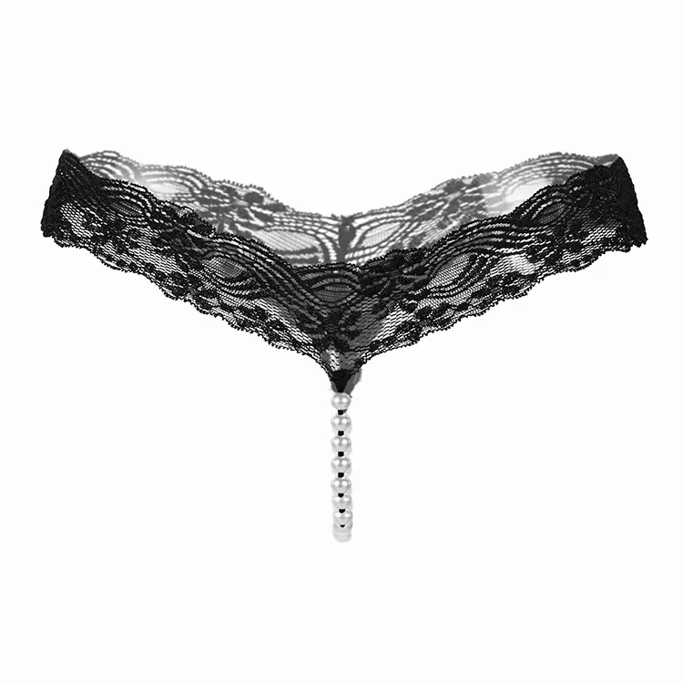 Sexy Lace Perspective Pearl Sexy Underwear