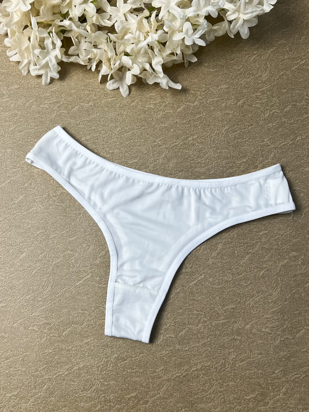 Women Fashion Sexy Hollow Leopard Zebra Print Low Waist Underwear