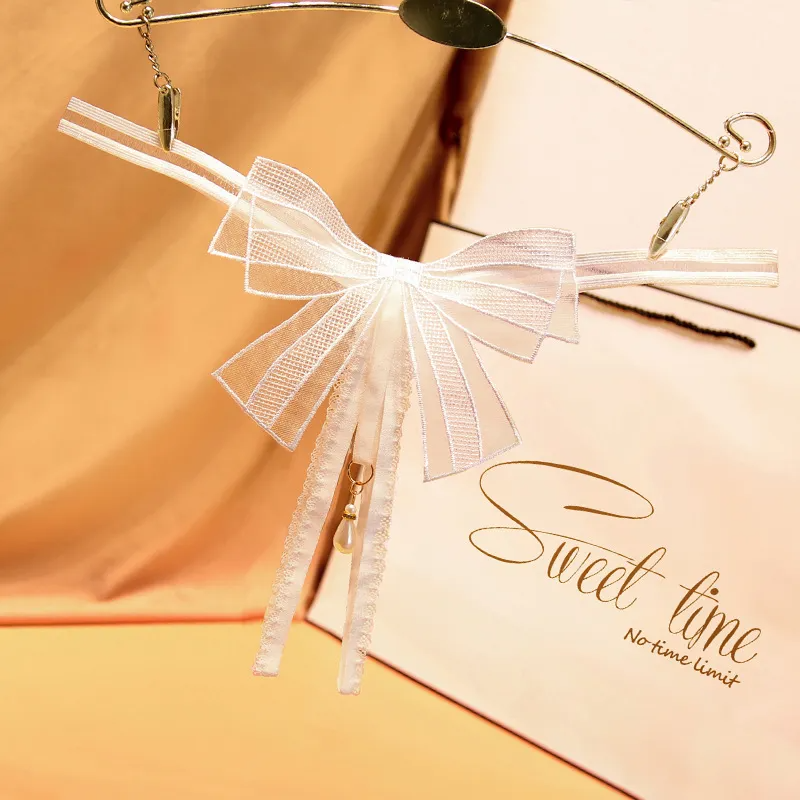 Women Sexy Bow Thong