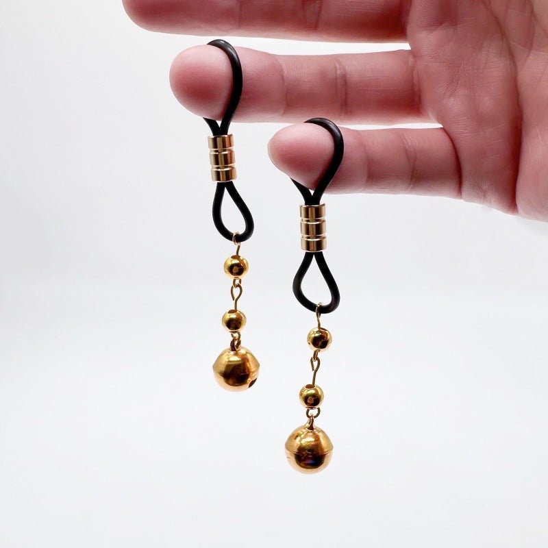 Copper Bells Nipple Rings Nipple Clamps - Lovetoys wholesales shop