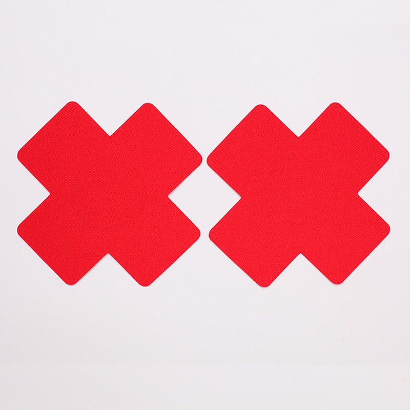 Cross Shape Self - adhesive Nipple Patches - Lovetoys wholesales shop