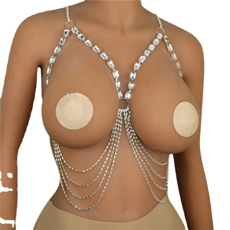 Women Sex Crystal Body Chain