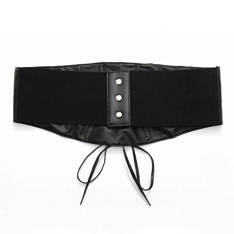 Wholesale Women Fashion Leather Body Shaper Outerwear Girdle