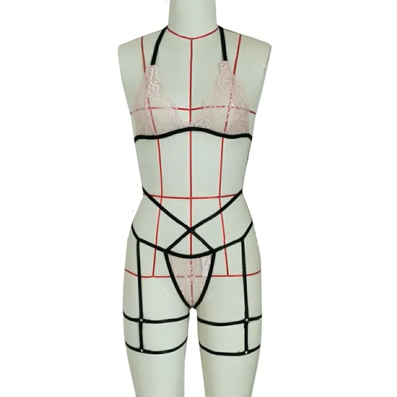 Women'S Sexy See-Through Lace Lingerie Set